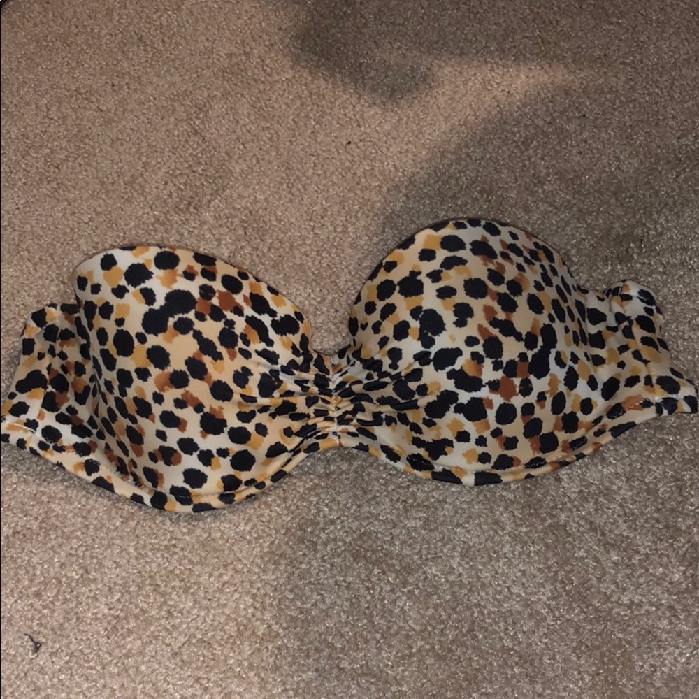 Cheetah bikini top